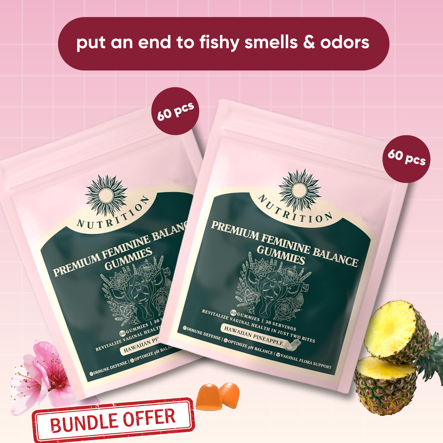 rhully - feminine balance gummies