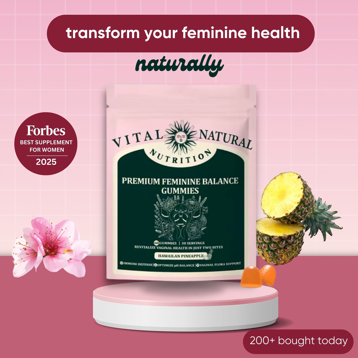 rhully - feminine balance gummies
