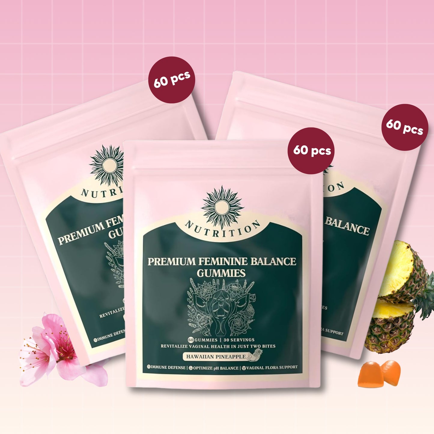 rhully - feminine balance gummies